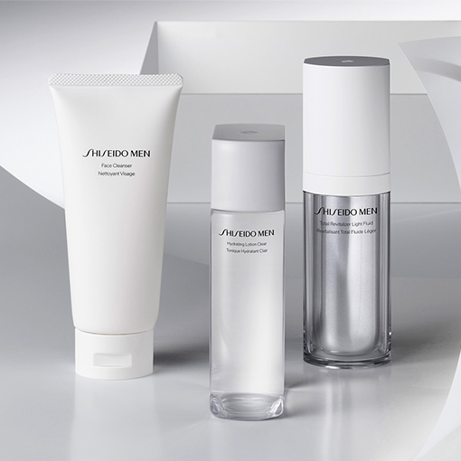 SHISEIDO REVITAL 165ml つめかえ用とセンサーベースセット Total Revitalizer Light Fluid - SHISEIDO MEN | SHISEIDO