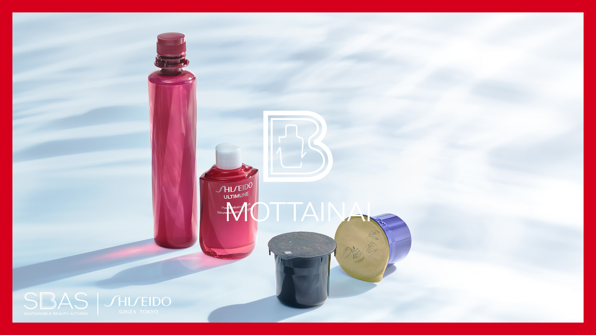 SHISEIDO SUSTAINABLE BEAUTY ACTIONS MOTTAINAI